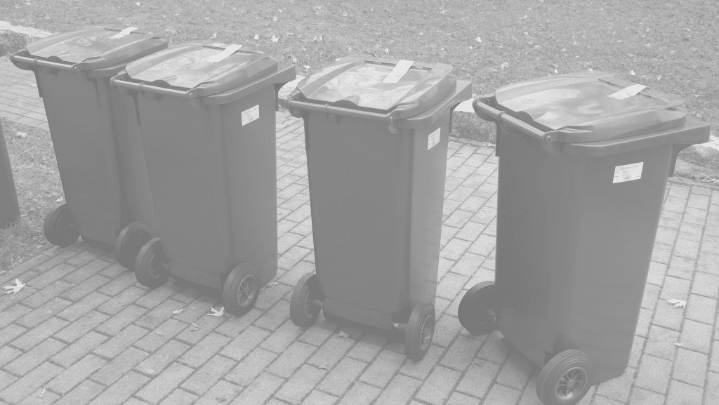 Rubbish bins